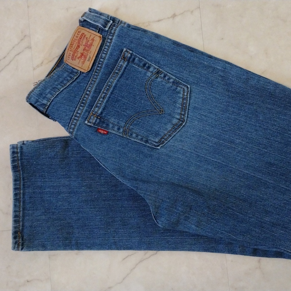 Levi's 505 jeans.